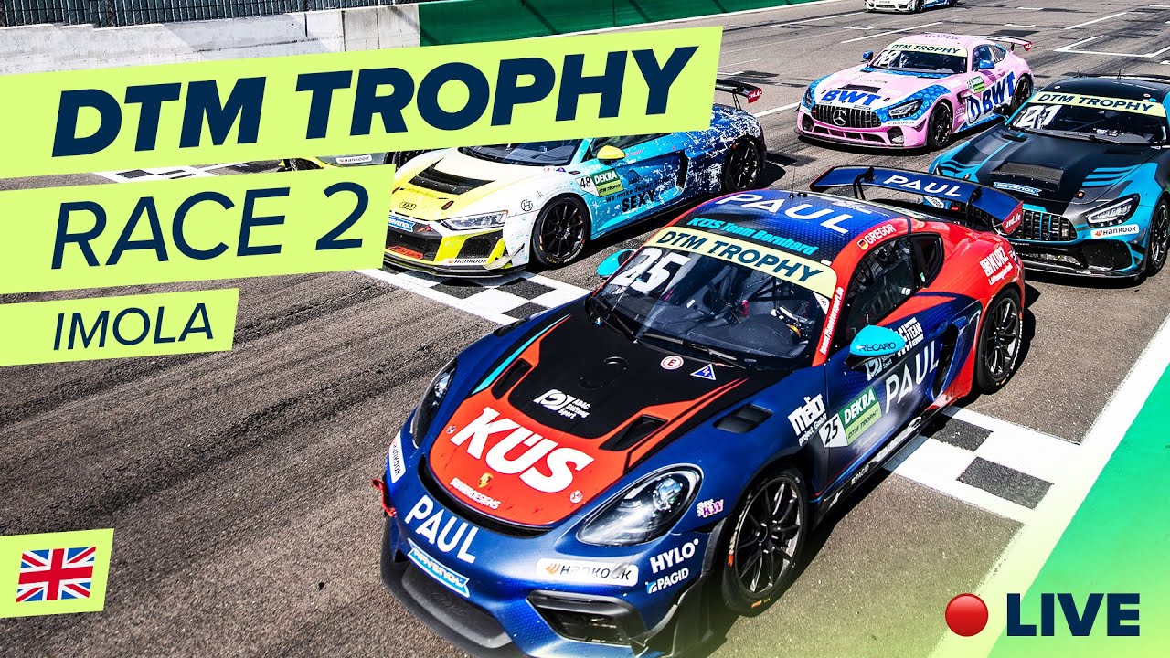RE-LIVE 🇬🇧 Race 2 Imola DTM Trophy 2022