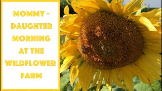 Travel Indiana: Family visit to the Wildflower Flower Farm in Jamestown / Lizton, Indiana.