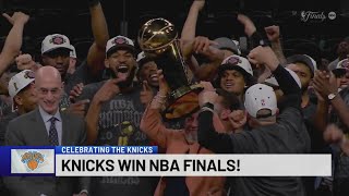 New York Knicks win NBA championship