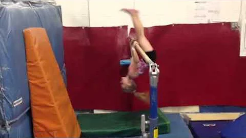 Natalie on the bar