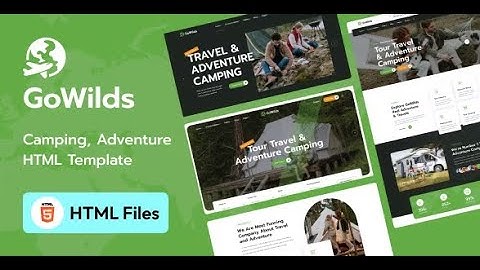 Travel & Tour Booking HTML Template with Source Code | Html Website Templates 2023