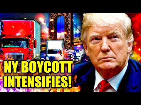 More Truckers RISE UP against NYC as Civil War Fears SURGE!!!