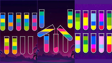 Water Sort Puzzle Gameplay 3, Android Games ios Walkthrough Simulator Think Brain