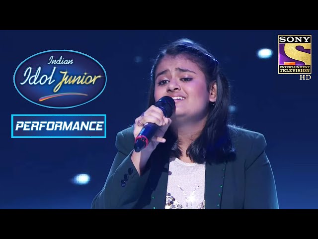 Ananya's Enchanting Performance On 'Aari Aaja Nindiya' | Indian Idol Junior 2 class=