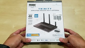 TERK Trinity Trimodal HDTV Indoor Amplified Antenna (TRITVA)  @JamesBondJB007