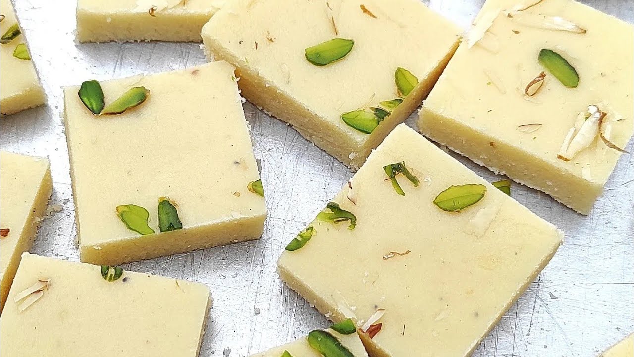 Halvai style Barfi - सिर्फ दूध से हलवाई जैसी परफेक्ट बर्फी | How to ...