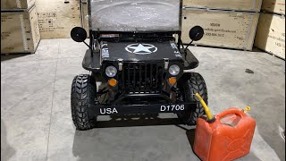 أول مرة تبدأ تشغيل سيارة جيب Venom Motorsports Mini Jeep