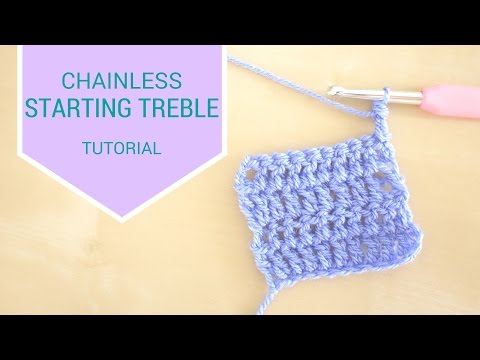 CROCHET BASICS: Chainless starting treble | Bella Coco