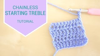 CROCHET BASICS: Chainless starting treble | Bella Coco