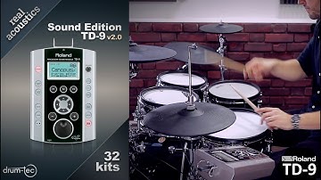 Roland TD-9 Real Acoustics Sound Edition: Custom kits by drum-tec