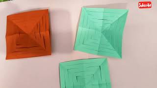 how to make home decoration items with paper | simple paper craft ideas room decor ideas