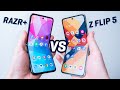 Motorola razr plus vs samsung galaxy z flip 5  which one is better