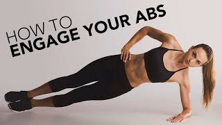 How To Engage The Core in Abs Exercises (FIX LOW BACK PAIN!)