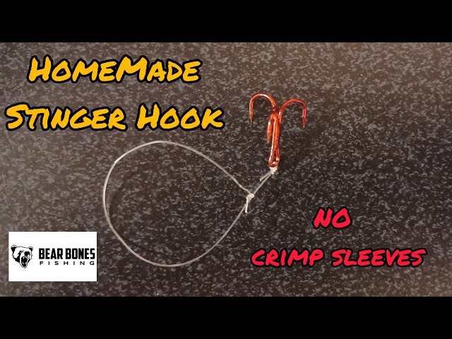 The Stinger Hook Hack: Tying Your Own with No Hardware (crimp