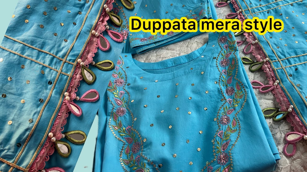 Eid sky blue dress for order visit website link in description or 03008173222 @gulenasim 