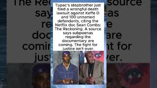 Tupac‘s Half-Brother Files Wrongful Death Suit — &amp; Netflix Diddy Doc Subpoenas Are Coming ⚖️🎤 #viral