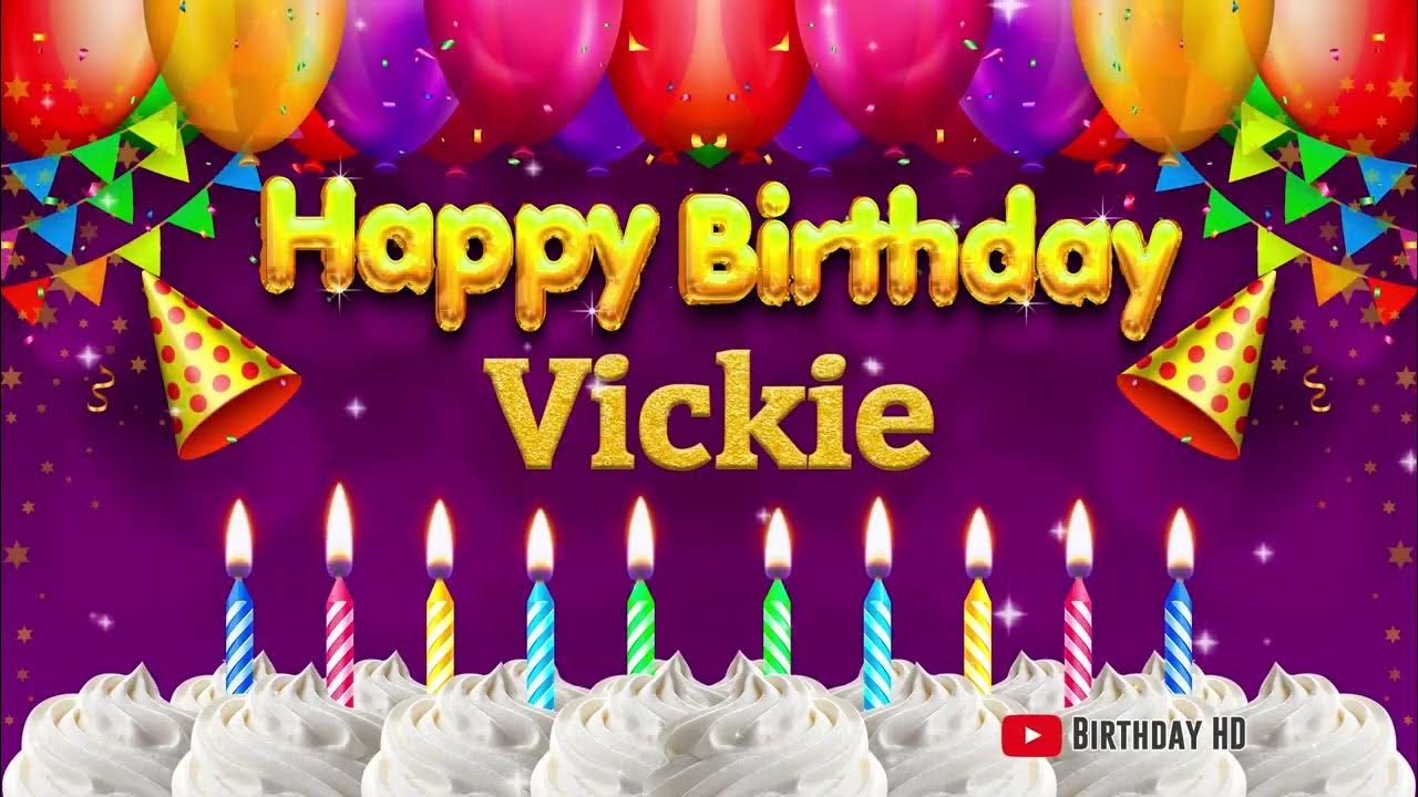 Vickie Happy birthday To You - Happy Birthday song name Vickie 🎁 - YouTube