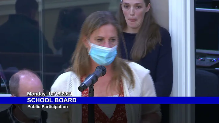 School Board: October 18, 2021