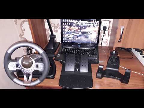 Игровой руль Defender Forsage GTR. Руль для компьютера.