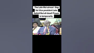 THIS DAY MOI ALMOST SLAPPED THEN VP SAITOTI Riggyg News Funny 