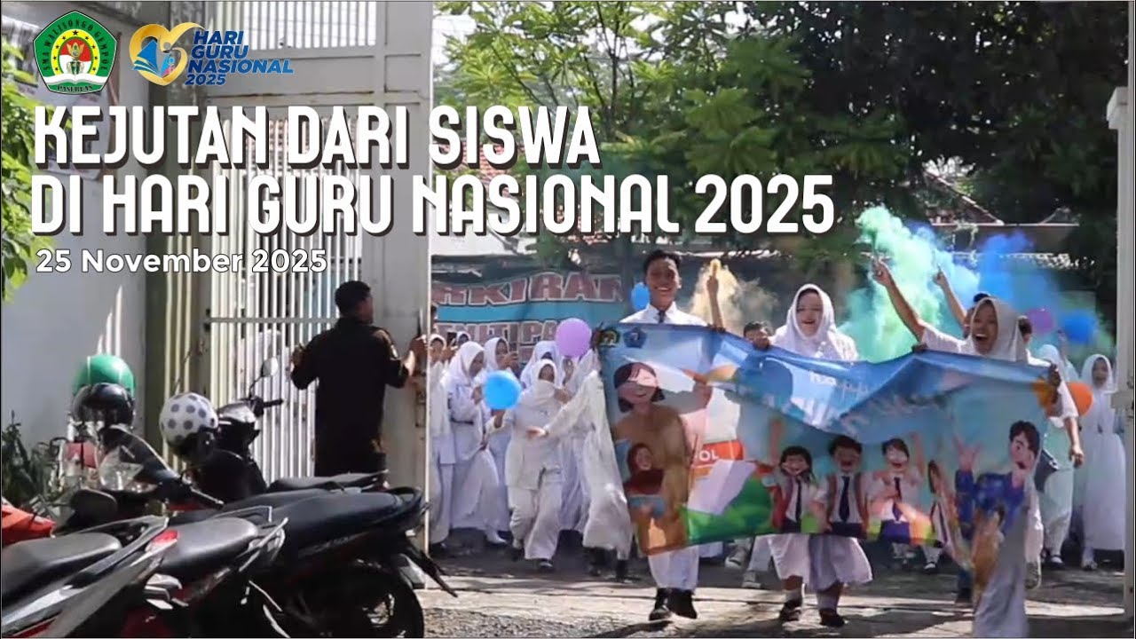 Kejutan Spesial di Hari Guru Nasional 2025 | SMA Walisongo Gempol