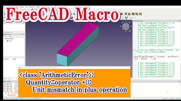 FreeCAD Macro :  How to use for beginner
