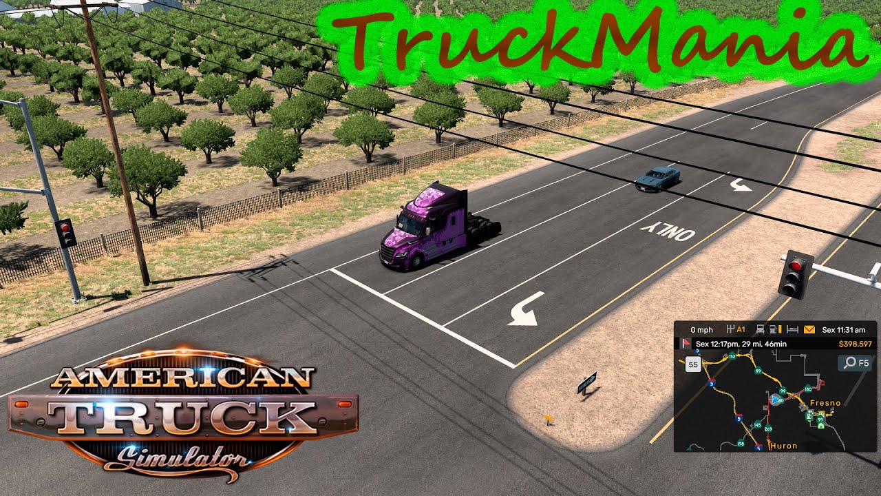 American Truck Simulator = 26/0104 - Viajando pelo Estados Unidos