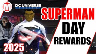 DCUO Superman Day 2025 Rewards