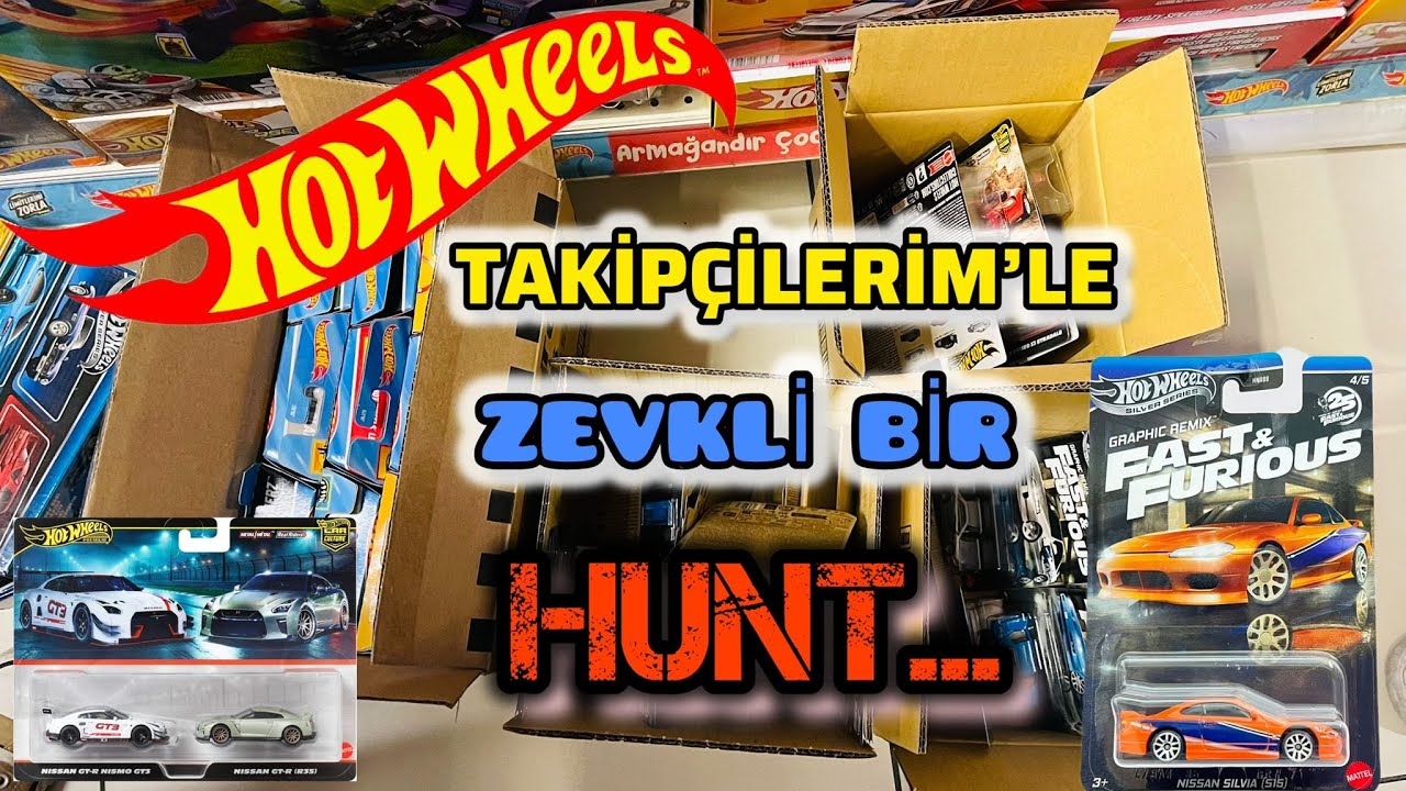 TAKİPÇİLERİMLE ZEVKLİ BİR HOT WHEELS HUNT...