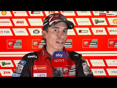 Video MotoGP, M.Marquez a Misano 2° nelle pre-qualifiche del GP di San Marino: le parole del pilota Ducati