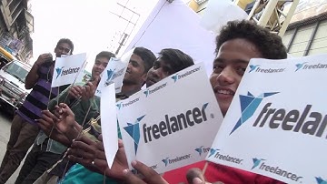 Exposeing Freelancer.com Logo @2015 INDIA #ExposeOurLogo2015