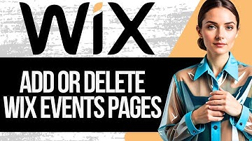 How to Add or Delete Pages On Wix Events Site