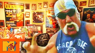 Hulk Hogan's Ultimate WWE Memorabilia Room & André The Giant Boots | Cribs