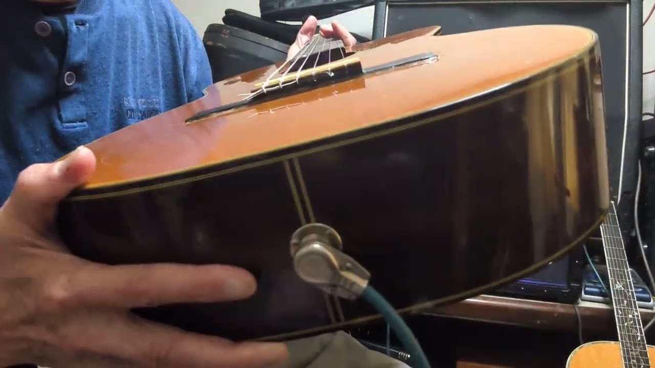 TAKAMINE DSP 312 生音～黄色シティアンプ音 - YouTube