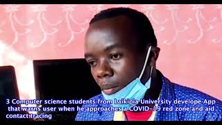 COVID 19  CONTACT TRACING APPLICATION  KTN - NEWS