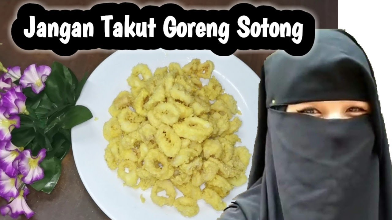 SOTONG GORENG TEPUNG ANTI MELETUP - YouTube