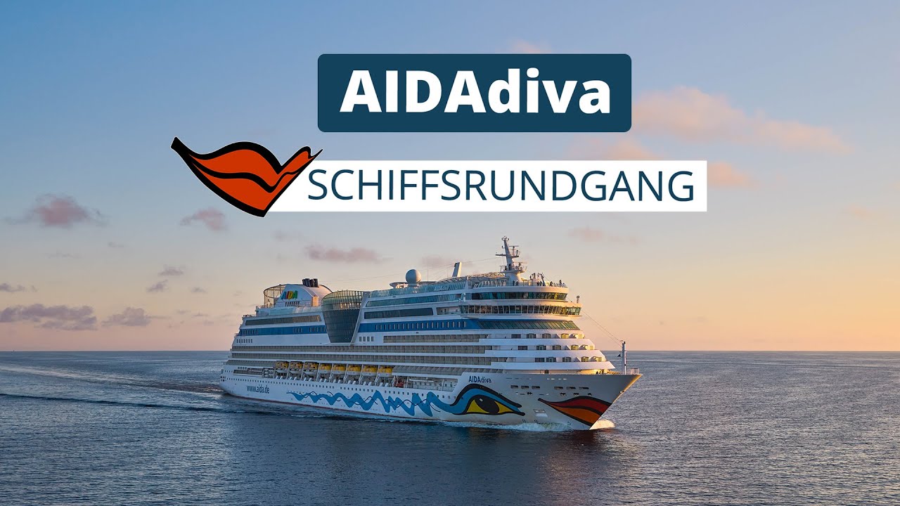 Der große AIDAdiva Schiffsrundgang