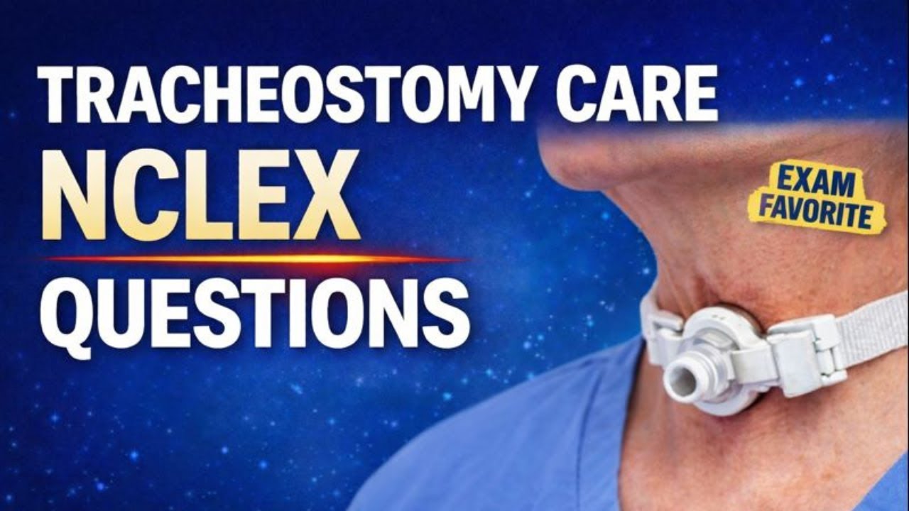 Вопросы для подготовки к экзамену NCLEX по уходу за трахеостомой | Важные понятия в сестринском деле
