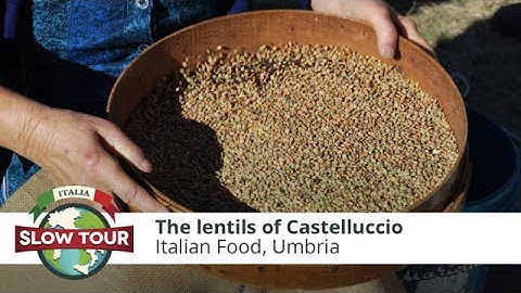 Umbria: The lentils of Castelluccio | Le lenticchie di Castelluccio | Italia Slow Tour