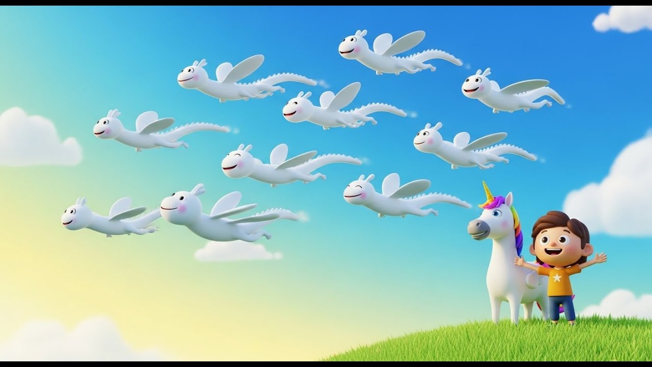 El Unicornio Que Contaba Nubes | Mejores Rimas y Canciones Infantiles ...