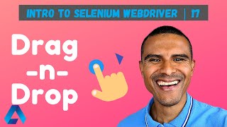 How to do drag and drop in selenium | Example using Actions class