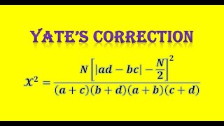 Yates correction for continuity_ statistics PGTRB