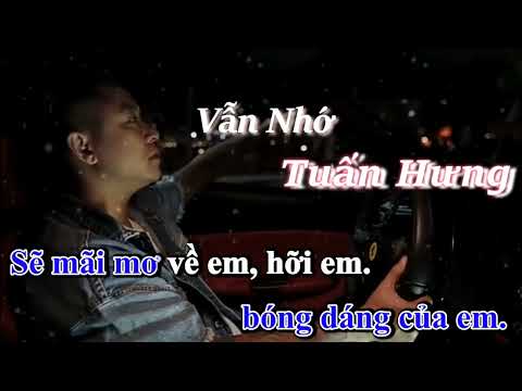 Karaoke | Vẫn Nhớ - Tuấn Hưng | Hạ Tone