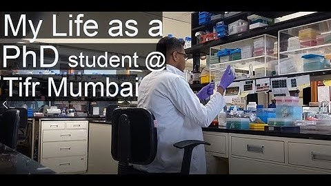My life as a PhD student at TIFR Mumbai.