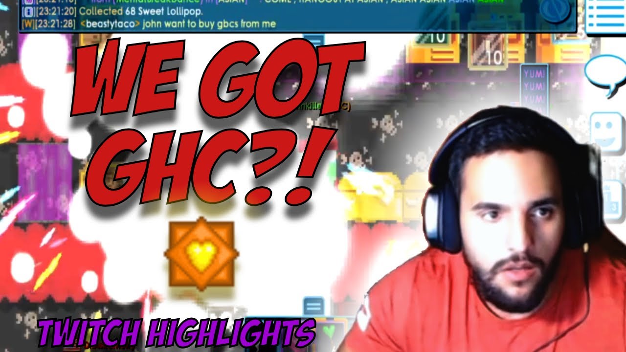 Growtopia - WE GOT GHC?! Twitch Highlights w/ 