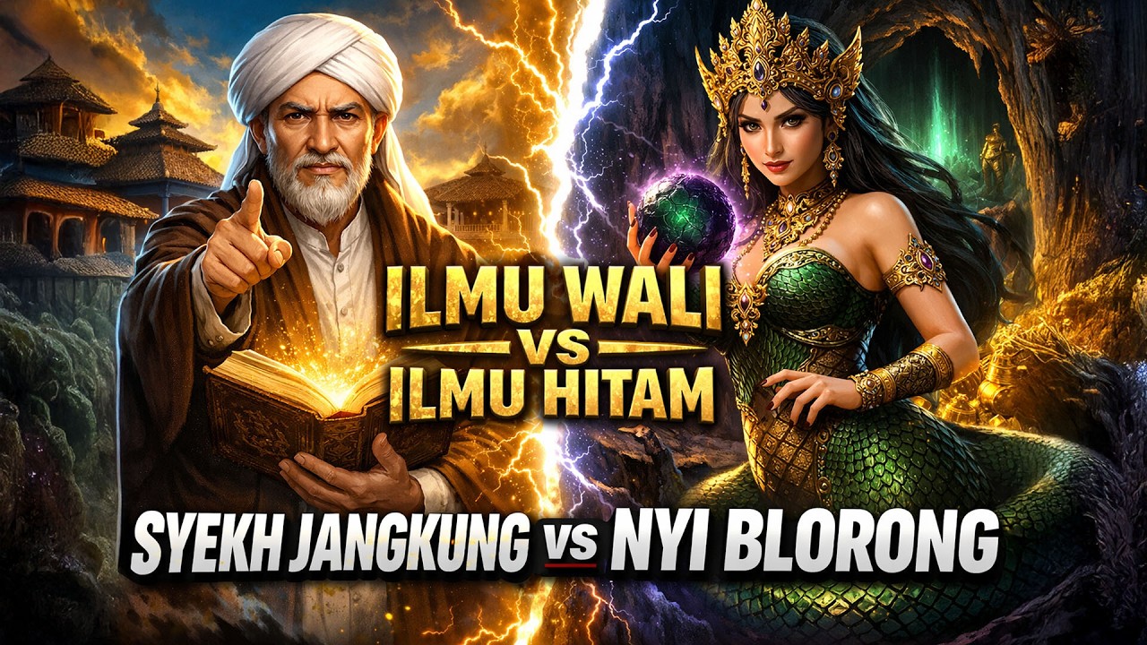 KEANGKUHAN RUNTUH! Syekh Jangkung Permalukan Ilmu Hitam Nyi Blorong di Depan Matanya