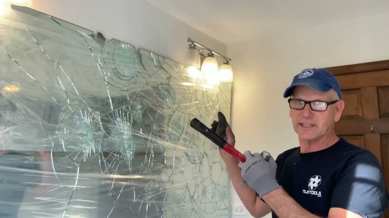 Large Mirror Removal - Safely
