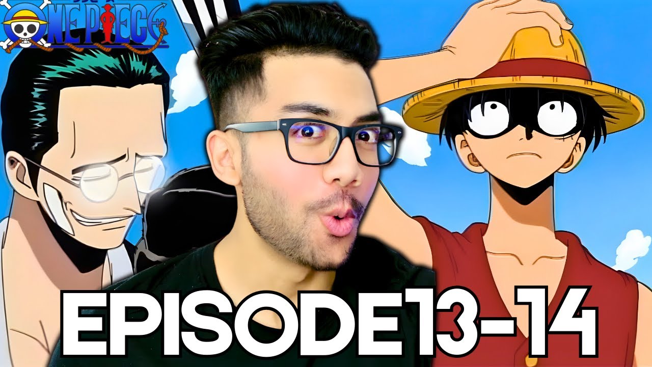 LUFFY MEETS KURO! One Piece Episode 13-14 REACTION