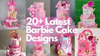 20  latest Barbie themed cake designs 2023 | cakes for girls | Birthday cakes | pink Cakes