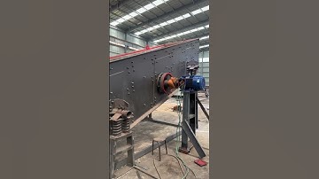 Is your screening machine like this? Vibrating screen test working video.  #machine #screen